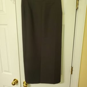 SIZE 24W MAXI BLACK SKIRT
